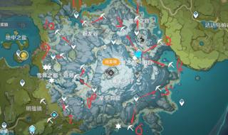 原神星云矿石位置 原神星银矿石位置